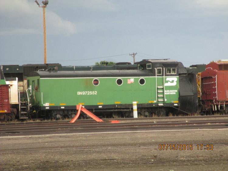 BNSF rotary Glendive