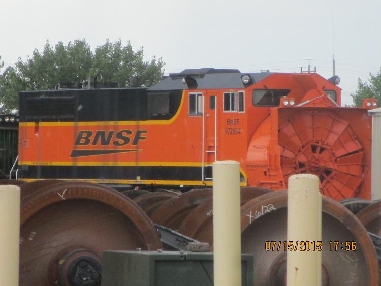 BNSF Rotary in Glendive