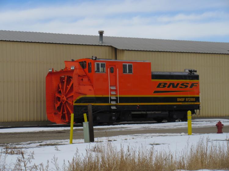 BNSF rotary Glendive 01.25.18