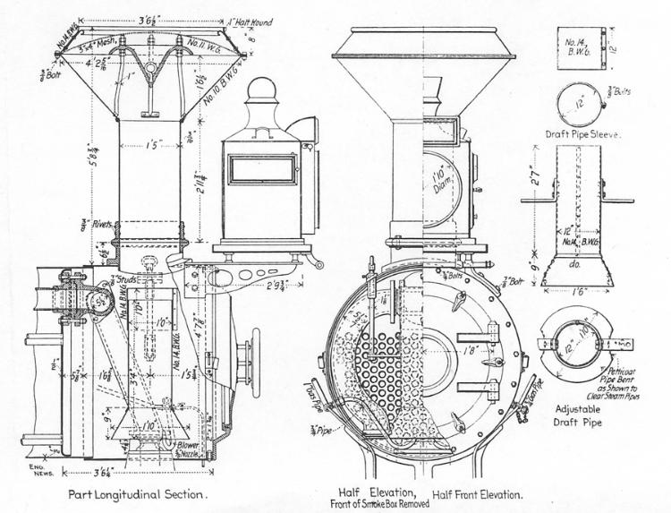 Inside the smokebox