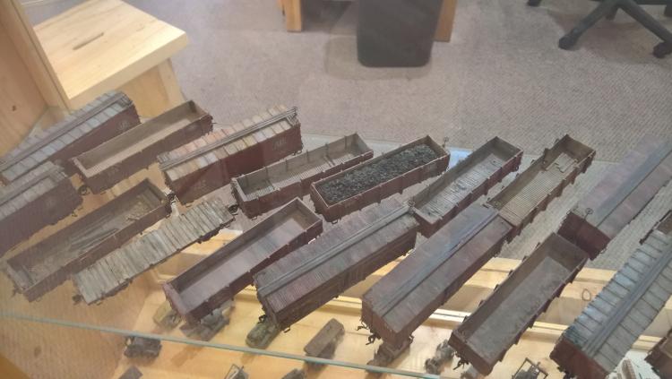 Rolling stock display