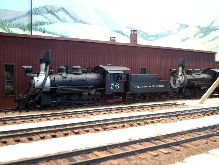 C&S #76 at Dickey Enginehouse